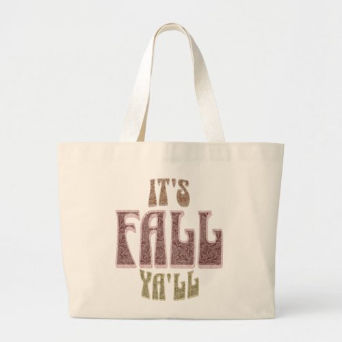 ITs FALL YaLL Double sided tote 