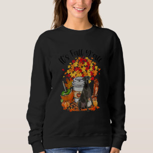It's Fall Y'all Great Dane Dog Pumpkin Fall Autumn Sweatshirt