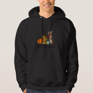 Its Fall Yall Pumpkin Cat Graphic Cat Hoodie