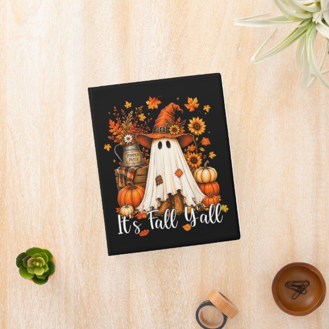 It's Fall Y'all Pumpkin Funny Boo Mini Binder (InSitu)