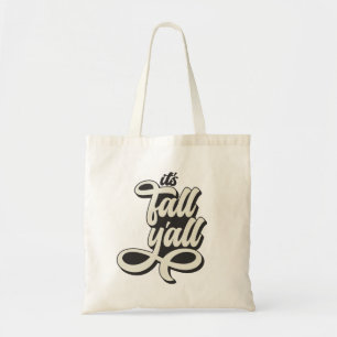 It's Fall Y'all Retro Style Customizable Tote Bag