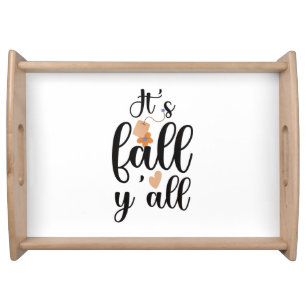 It's fall y'all, tea bag serving tray