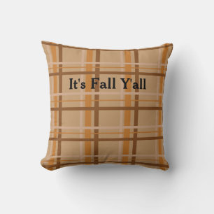 It's Fall Y'all Throw Pillow