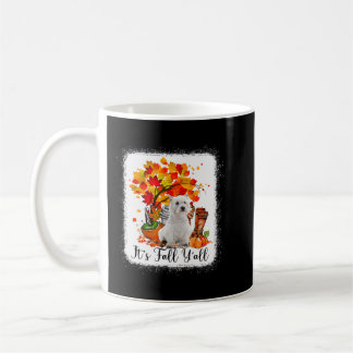 Its Fall Yall Westie Dog Halloween Thanksgiving 27 Coffee Mug