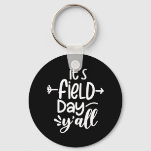 It's Field Day Y'all Fun Teacher Gifts For Women 9 Keychain