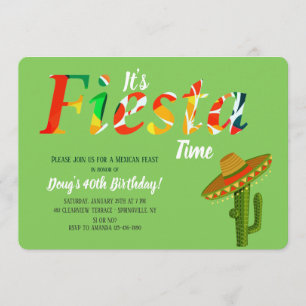 It's Fiesta Time Invitation