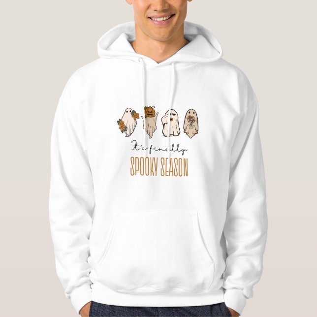 IT'S FINALLY SPOOKY SEASON HOODIE (Front)