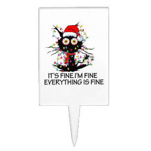 It's Fine! Cake Pick