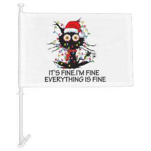 It's Fine! Car Flag