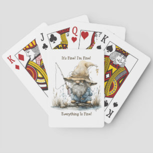 It's Fine Fishing Playing Cards