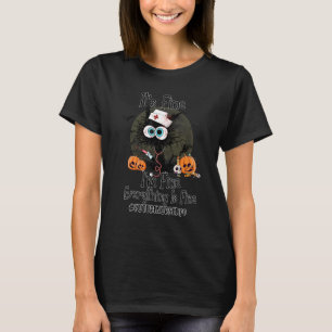 Its Fine Im Fine Cat Nurse Future Nurse Life Hallo T-Shirt