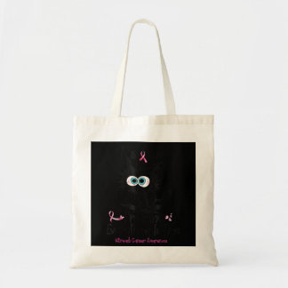 Its Fine I'm Fine Everything Is Fine Black Cat Bre Tote Bag