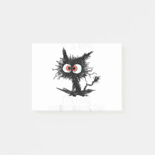 It's Fine I'm Fine Everything Is Fine Funny Black Post-it Notes