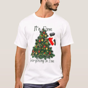 It's Fine I'm Fine Everything Is Fine Funny Christ T-Shirt