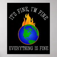 I'm fine | Dictionary Definition | Poster