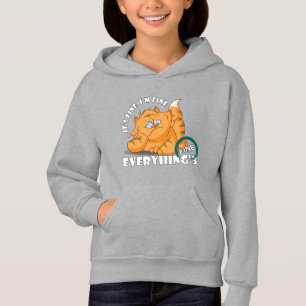 It's fine I'm fine Everything's fine Kids Hoodie
