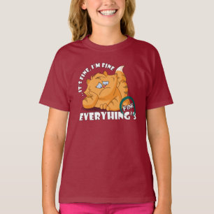 It's fine I'm fine Everything's fine Kids T-Shirt