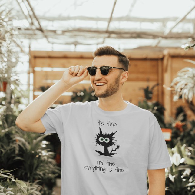 It's Fine I'm Fine Everything's Fine T-Shirt (Creator Uploaded)