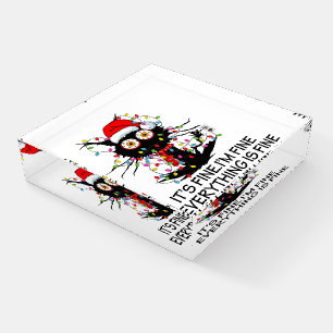 It's Fine! Paperweight