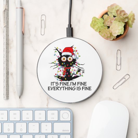 It's Fine! Wireless Charger (Desk)