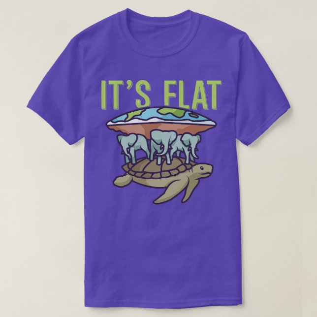 Its Flat T-Shirt (Design Front)