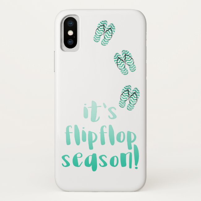 It's Flipflop Season - Fun Summer Quote