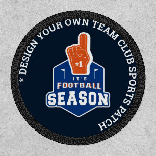 Its Football Season! American Club Team Sports Patch