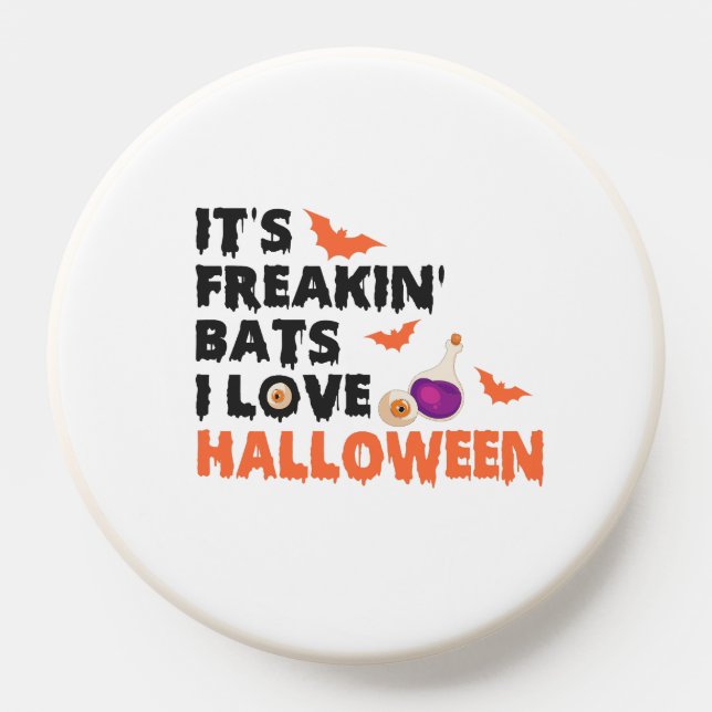 It's Freakin Bats i Love Halloween Funny Spooky  PopSocket (Popsocket)