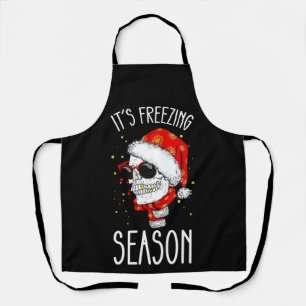 It's Freezing Season Winter Snow Christmas Holiday Apron