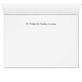 It's Friday but Sunday is Coming (Inside Horizontal (Bottom))