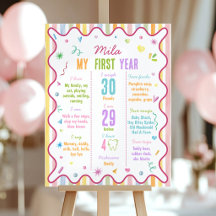 It's Fun To Be One Birthday Colorful Milestone