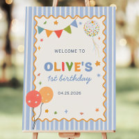  Its Fun to be One Colorful 1st Birthday Welcome