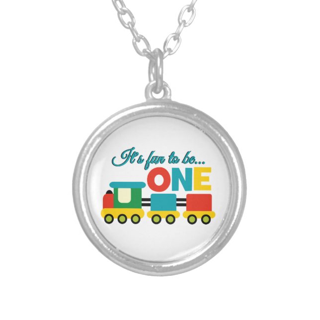 It's Fun to be One Silver Plated Necklace (Front)