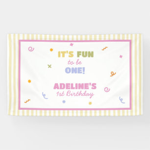 It's Fun To Be One Stripe Banner