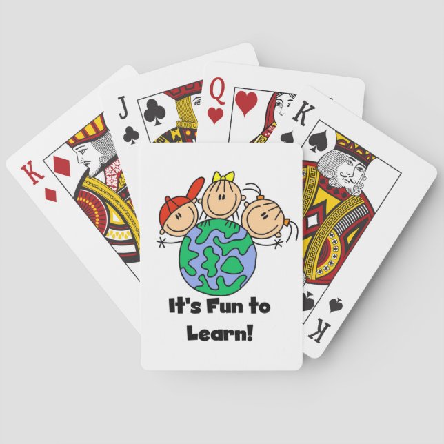 It's Fun to Learn Poker Cards (Back)