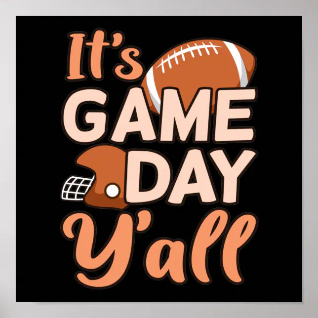 It's Game Day Y'all Football Graphic Tee - Cardinals main image 1