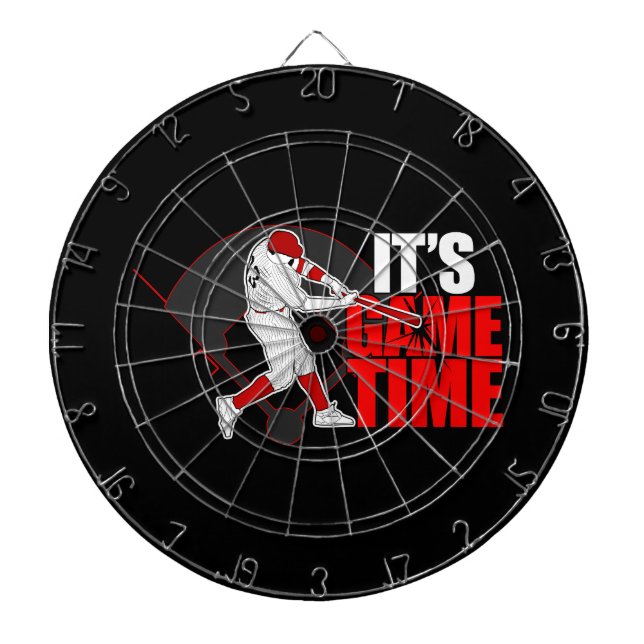 It's Game Time - Baseball   Dart Board (Front)