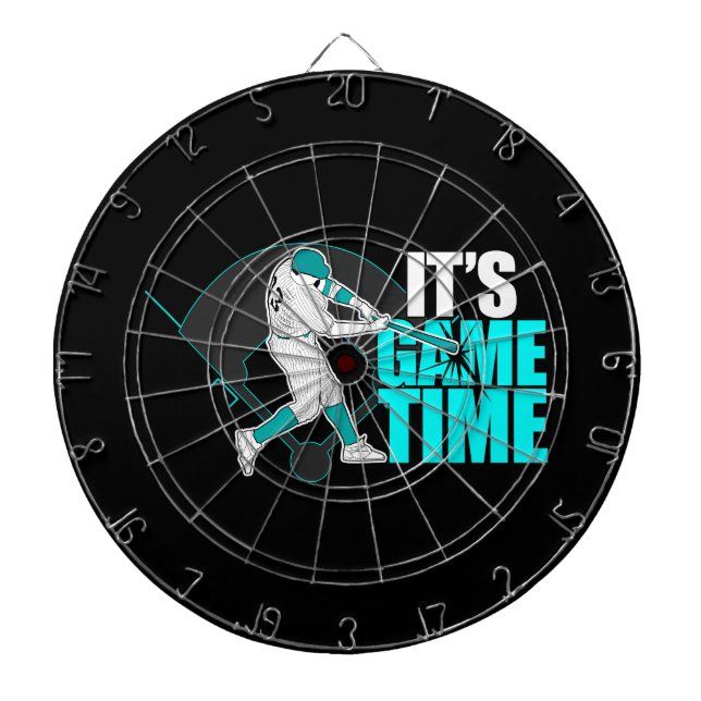 It's Game Time - Baseball   Dart Board (Front)