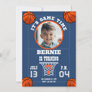 IT'S GAME TIME BIRTHDAY CELEBRATION PARTY INVITATION