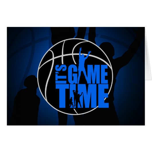 It's Game Time - Blue (Front Horizontal)