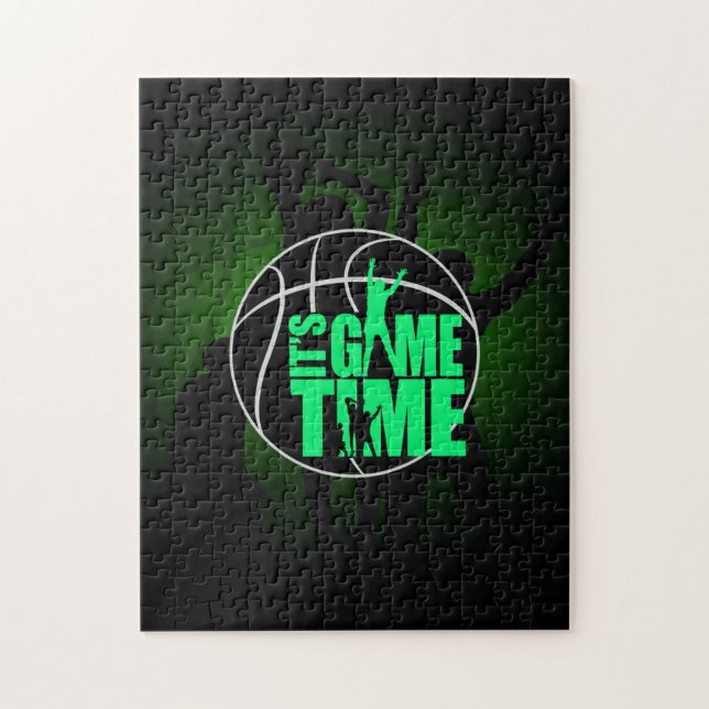 It's Game Time - Green Jigsaw Puzzle (Vertical)