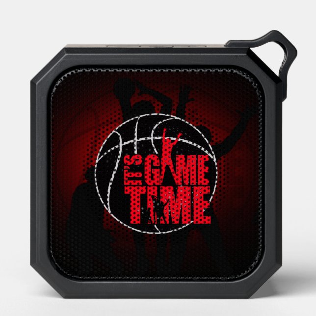 It's Game Time - Red Bluetooth Speaker (Front)