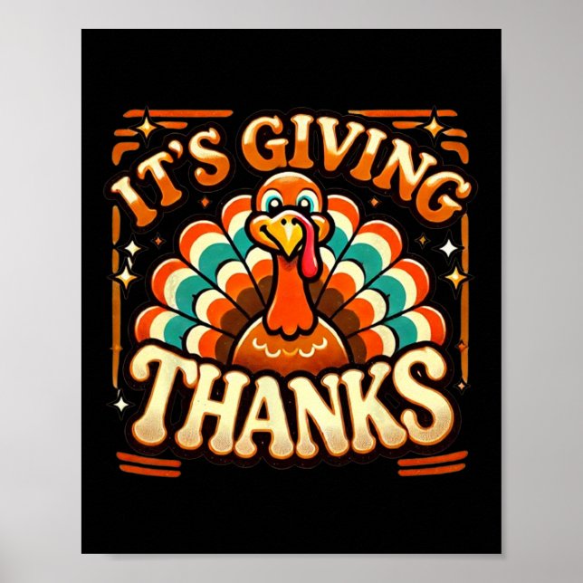 It's Giving Thanks  Poster (Front)