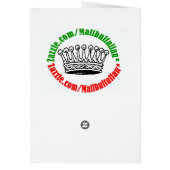 It's Good To Be Queen Cards (Back)