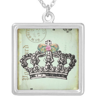 it's GooD To Be QUeeN Silver Plated Necklace