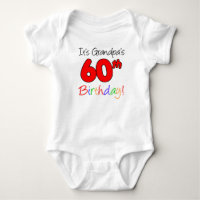 It's Grandpa's 60th Birthday For Grandchild