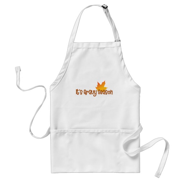 It's Gravy Season Adult Apron (Front)