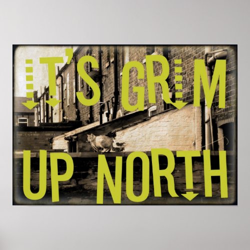 Its Grim Up North Poster