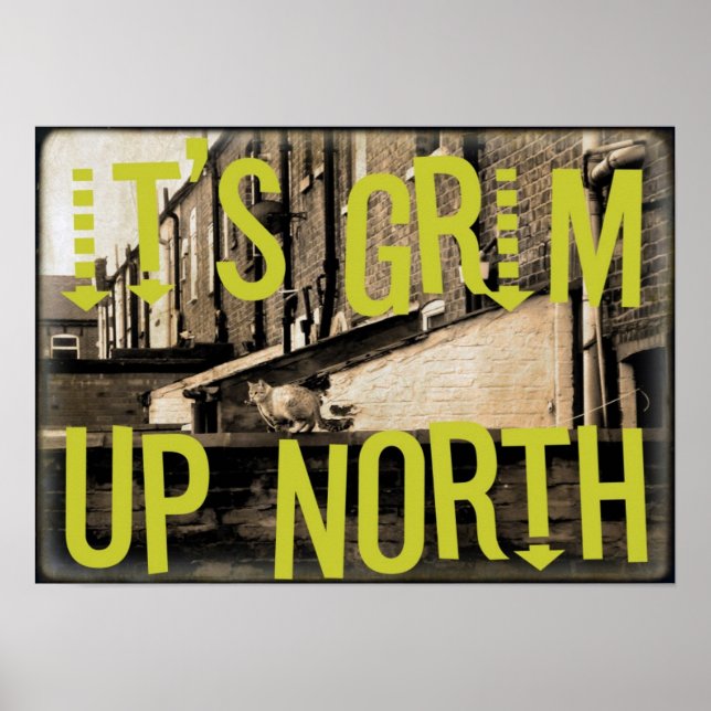 It's Grim Up North Poster (Front)