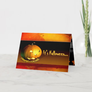 It's Halloween Card